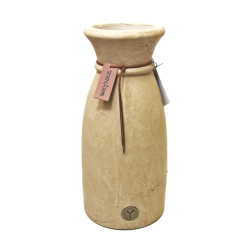 Wazon betonowy / gliniany Dzbanek rustykalny Beżowy 35cm